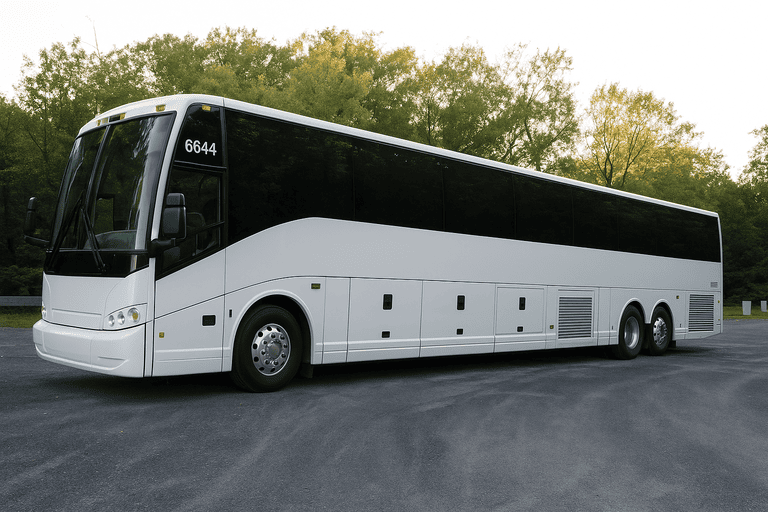 exterior of Key West Coach Bus Service coach bus