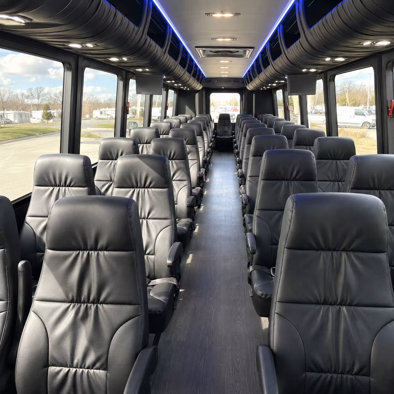 charter bus rentals for wine and spirits tasting events on stock island