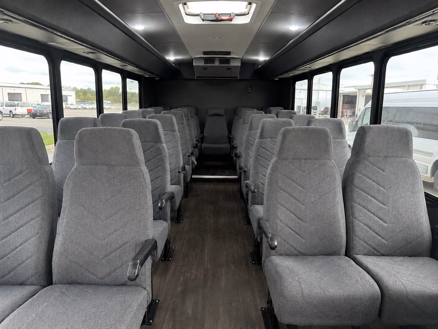 key west 18 passenger minibus inside