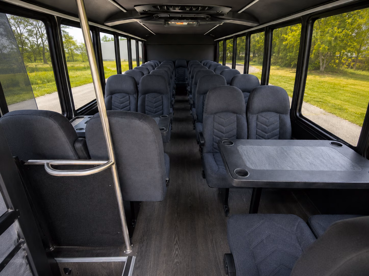 key west 18 passenger minibus interior