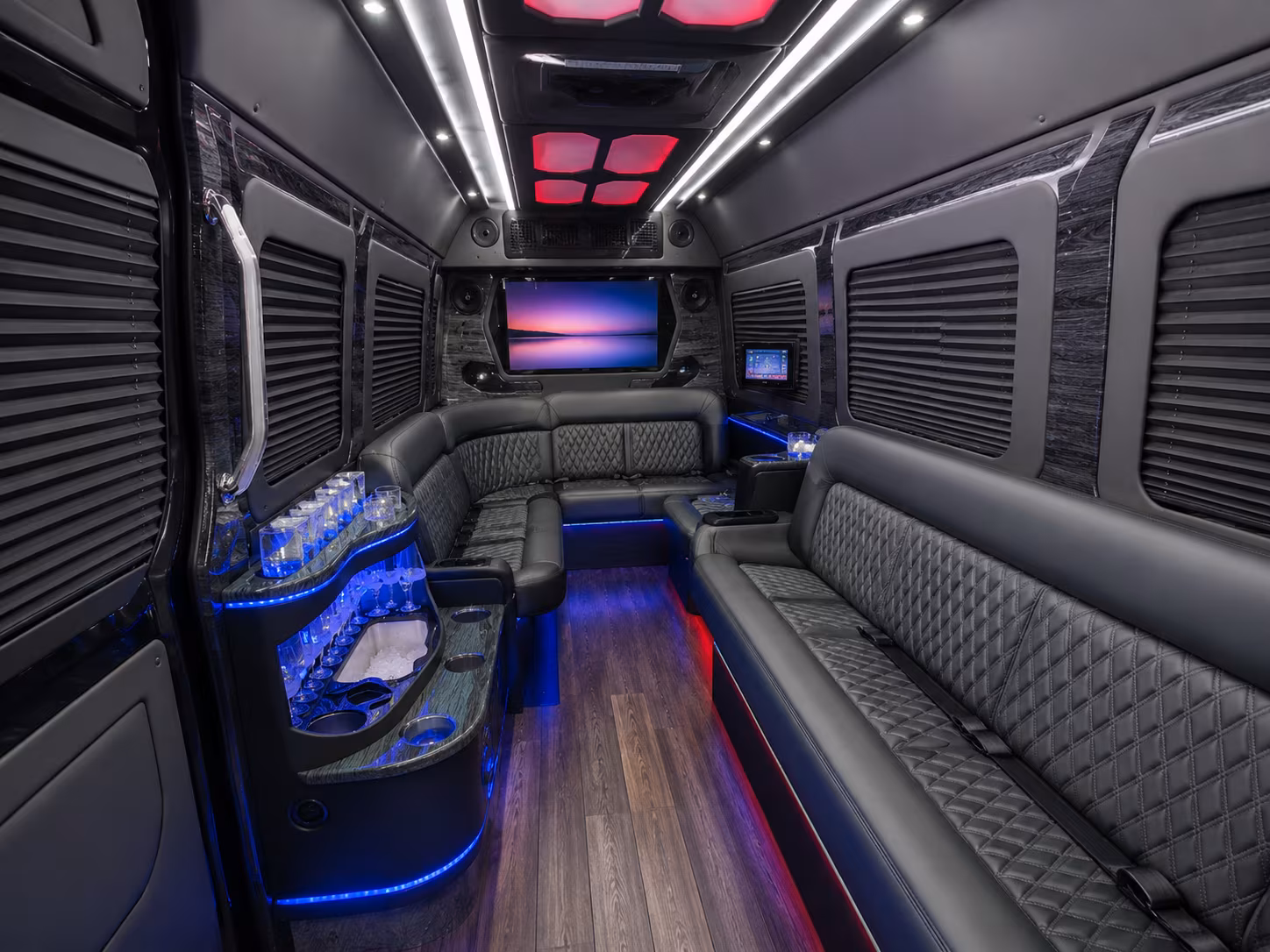 key west 18 passenger party bus