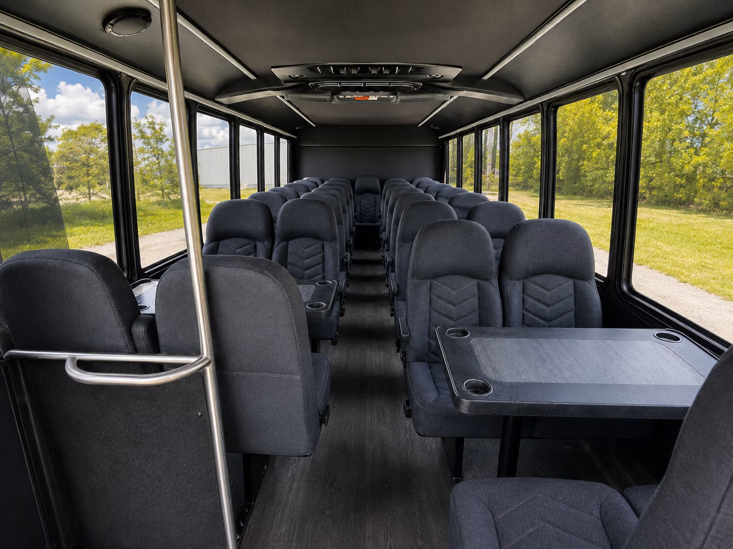 key west 20 passenger minibus inside