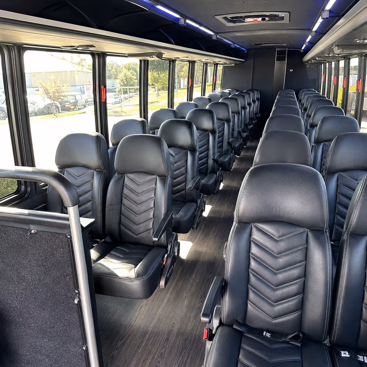 key west 25 passenger minibus interior
