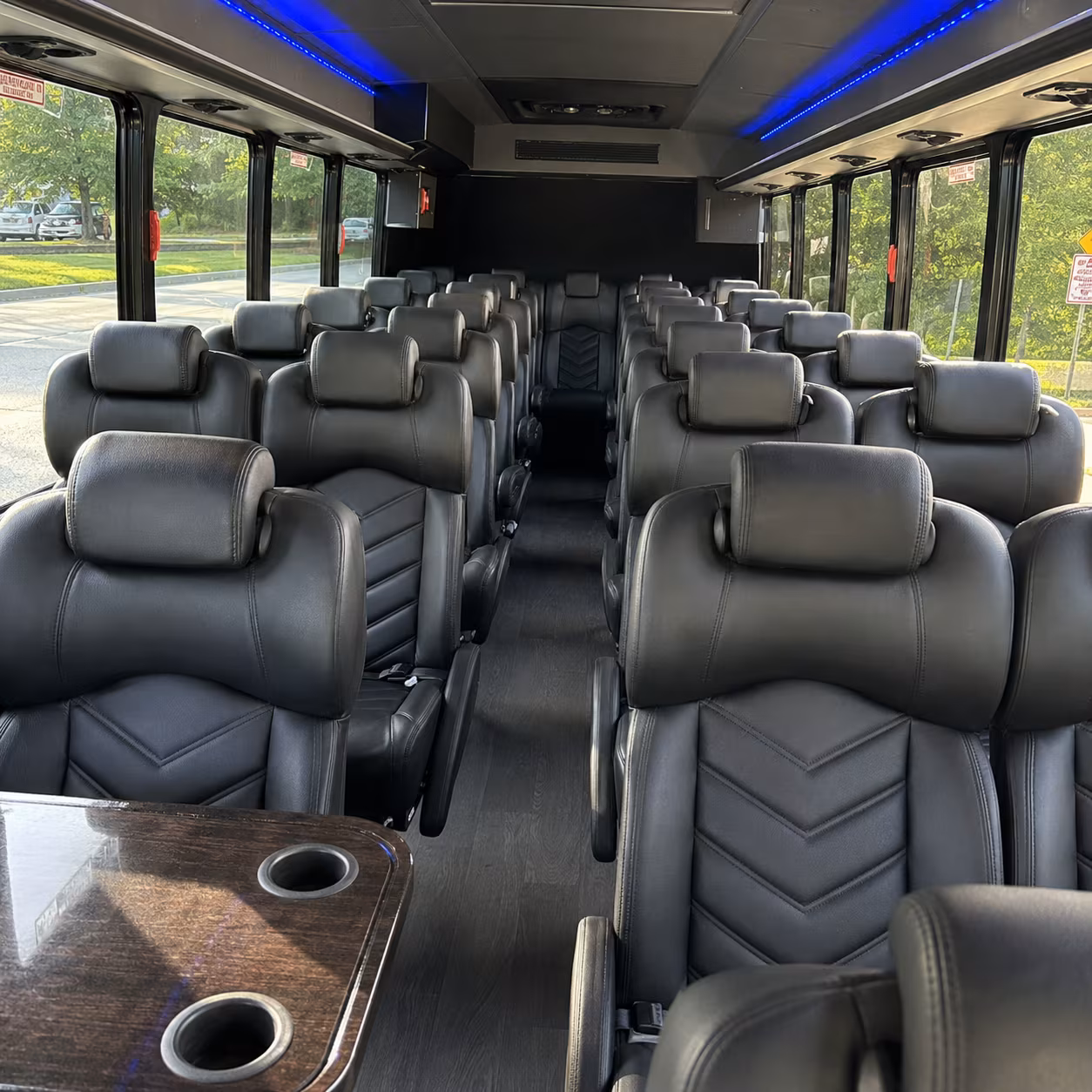 key west 30 passenger minibus inside