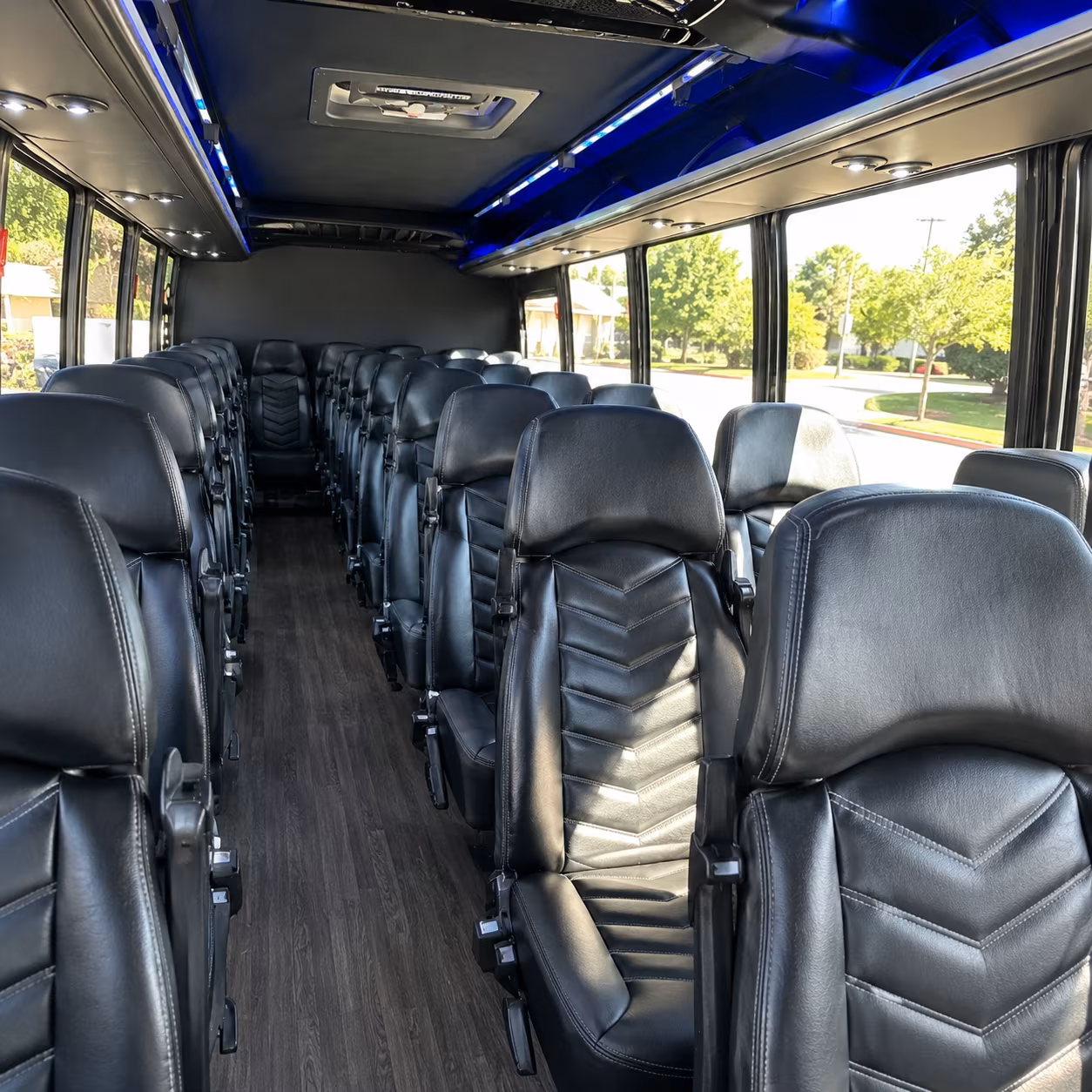 key west 30 passenger minibus interior