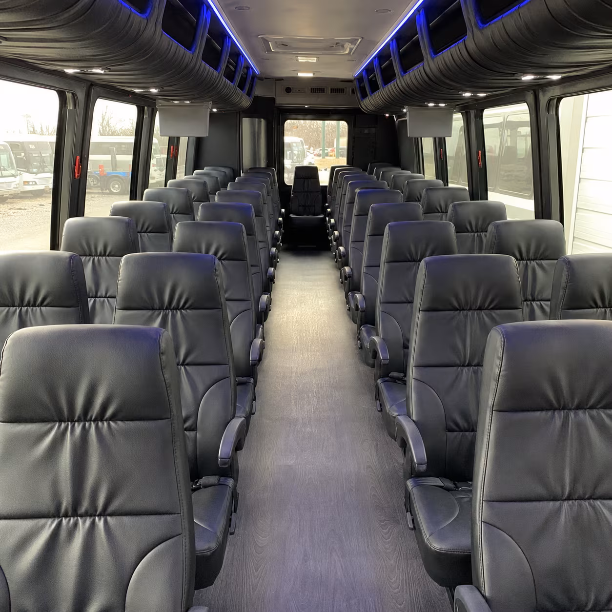 key west 35 passenger minibus inside