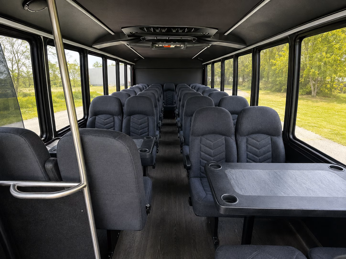key west private event transportation onboard seating