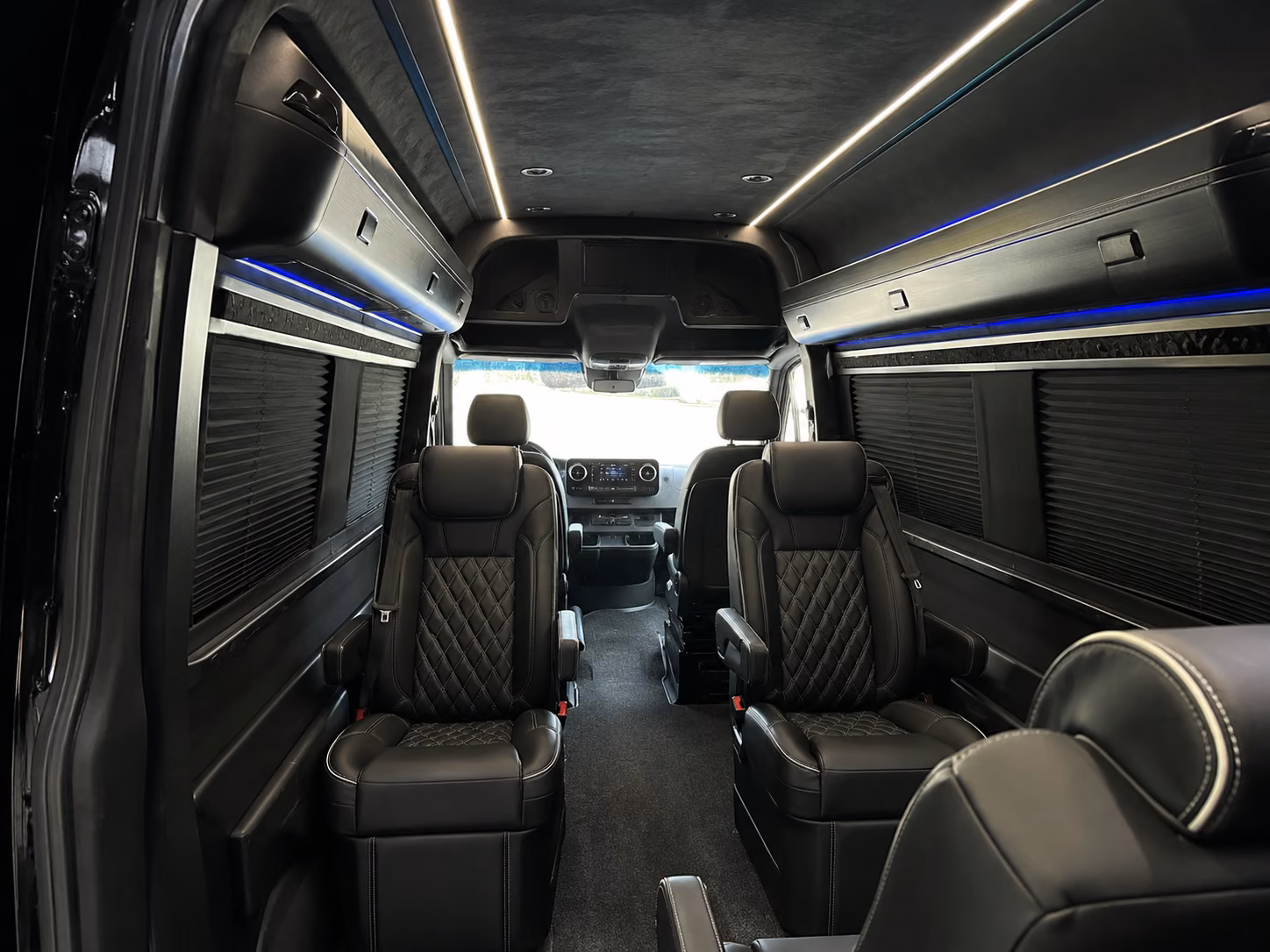 key west sprinter van with driver inside